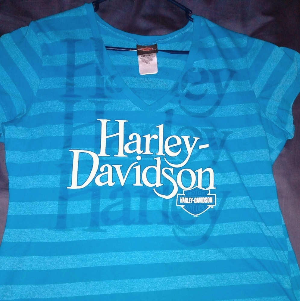 Harley davidson woman's short sleeve shirt